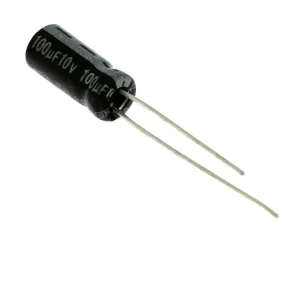 Elektrolytický kondenzátor 100uF 10V 5x11mm RM2mm 85°C - Top produkt