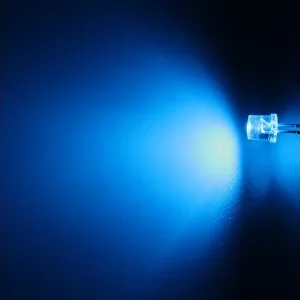 Akční cena - Hebei 599PB6C LED 5mm modrá