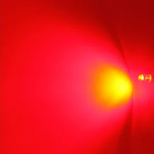 Hebei 05W580ERC LED 5mm červená | Premium