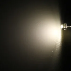 Jen pár kusů | Hebei 412PWO4C LED 4,8mm bílá teplá