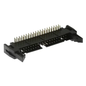 Konektor IDC pro ploché kabely, 40 pinů (2x20), RM2.54mm, do DPS, úhlový 90° - Vrácení zdarma