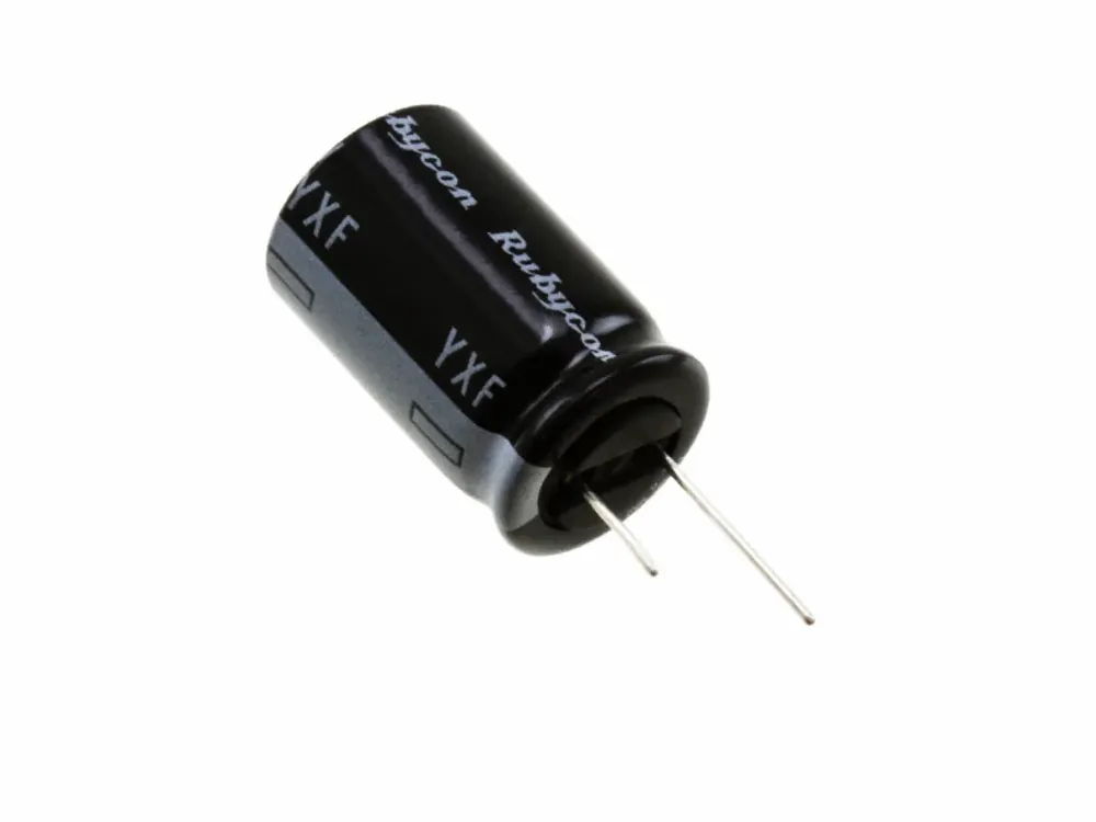 Vysoká kvalita - Elektrolytický kondenzátor 1000uF 35V 35YXF1000MEFCG412 (zkrácené vývody)