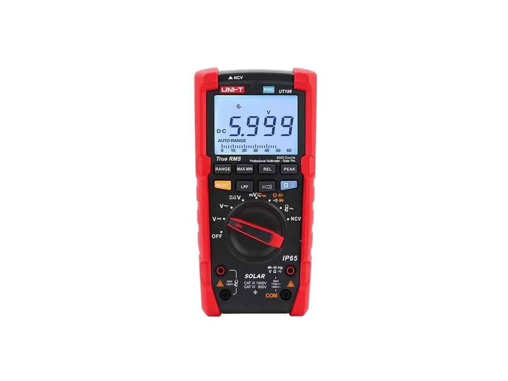 Doprodej zásob | UNI-T UT196 multimetr pro solární techniku