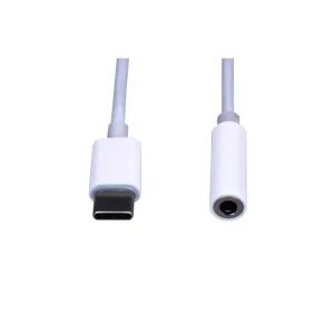 Snadné vrácení | Adaptér USB-C - JACK 3,5mm s DAC M/F 10cm