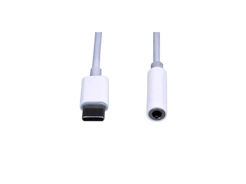 Snadné vrácení | Adaptér USB-C - JACK 3,5mm s DAC M/F 10cm
