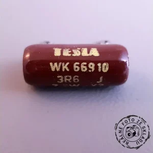 TESLA WK 669 10 3R6 rezistor drátový | Velmi žádaný produkt