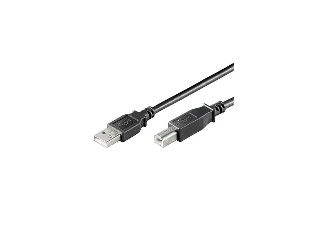 Kabel USB 2.0 - USB A-B 5m černý - Outlet