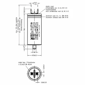 Outlet - Motorový rozběhový kondenzátor 20uF 322V Hydra MAB MKP