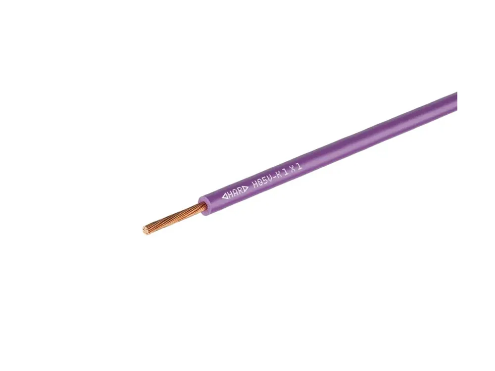 Už jen pár kusů | Vodič CYA 0,5mm² fialový, LAPP H05V-K 1X0,5 VT