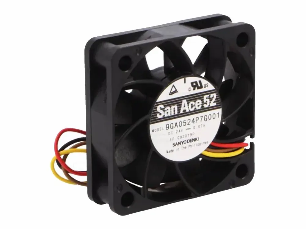 Pořiďte si nyní - Sanyo 9GA0524P7G001 ventilátor 24VDC 52x52x15mm