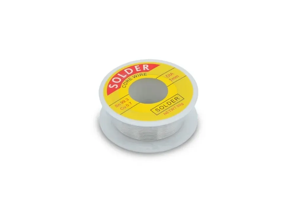 Neváhejte - Solder 99,3Sn0,7Cu bezolovnatá pájka 1,0mm 50g