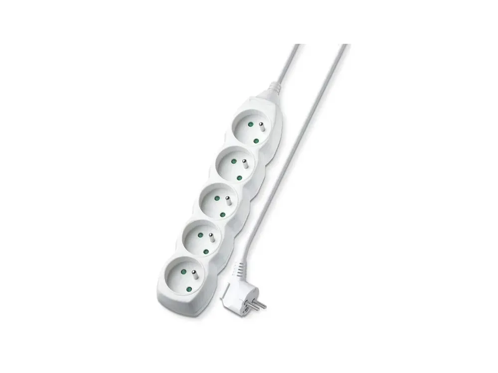 Připraveno k expedici - Geti GEC53 prodlužovací kabel 3m bílý