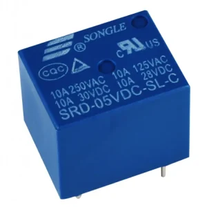 Relé 12V DC, SPDT, 10A, Songle SRD-12VDC-SL-C - Právě dorazilo