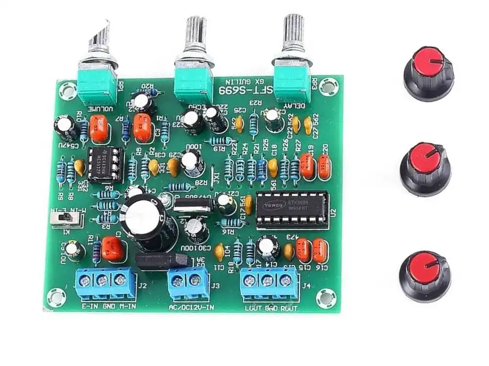 Modul mikrofonního předzesilovače s echem ETK3699 | Objednat online