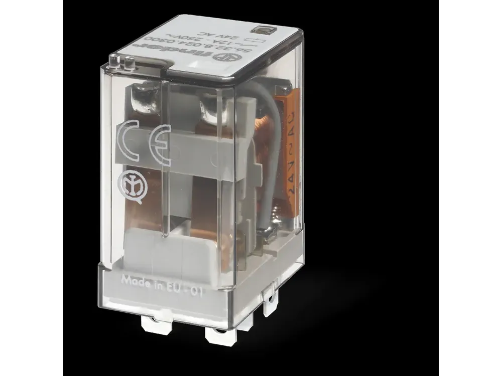 Relé 110V DC, DPDT, 12A, Finder 56.32.9.110.0000T | Přímo od výrobce