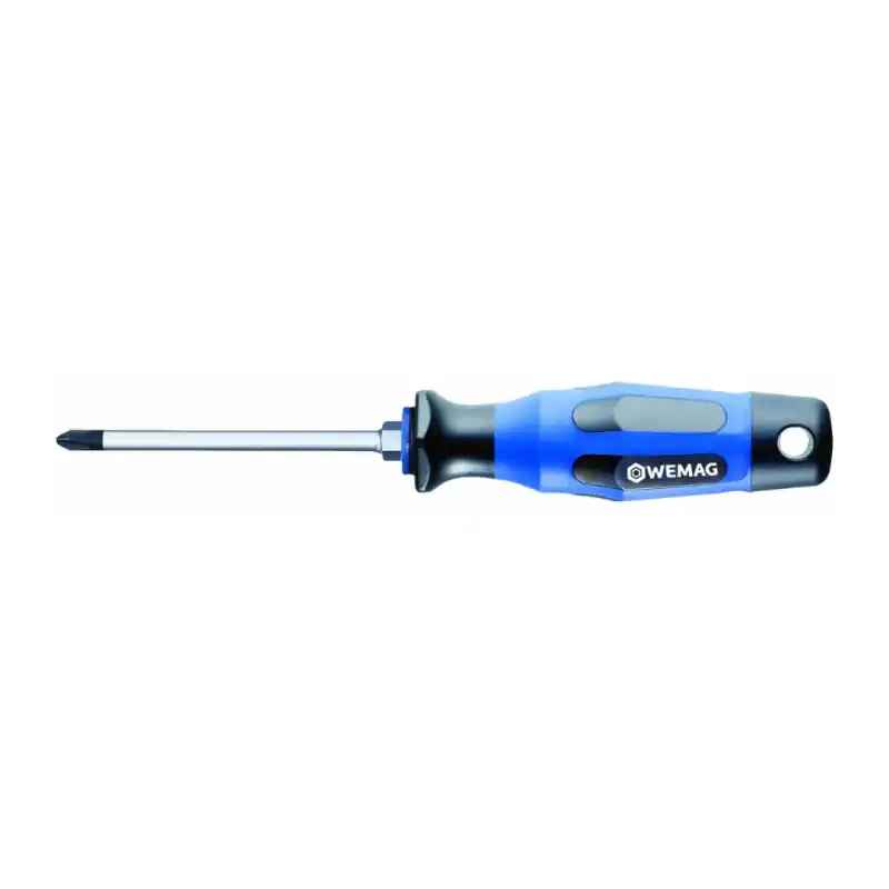 Akční nabídka | Šroubovák křížový Phillips PH1x80 mm, Wemag