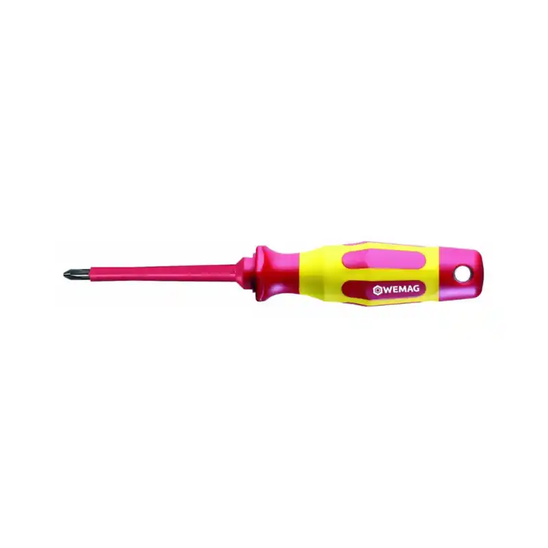 Akce - Šroubovák křížový VDE Phillips PH0x80 mm, Wemag