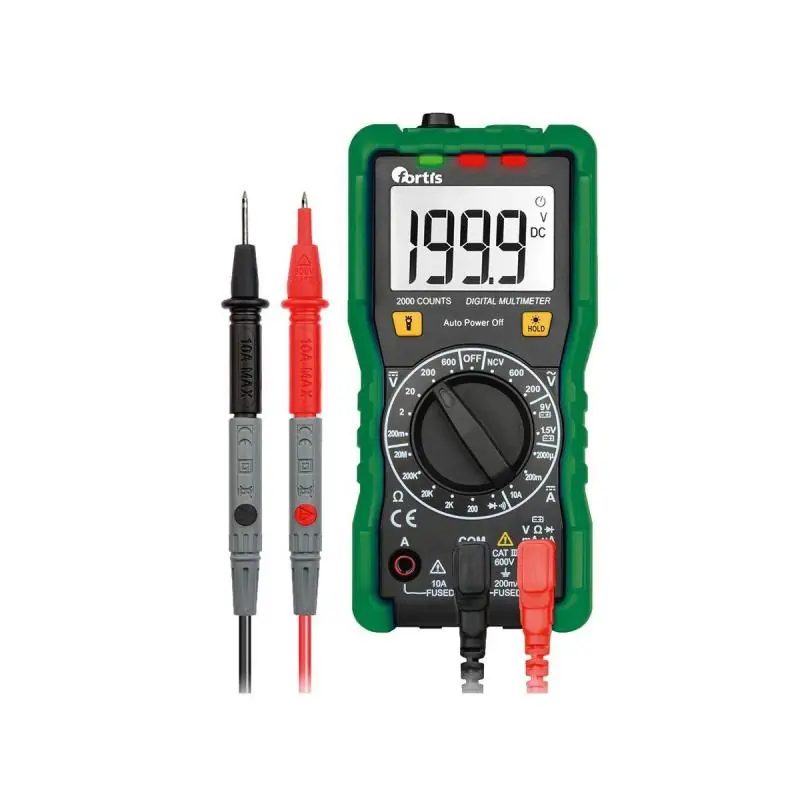Snadný nákup | Multimetr digitální 0,1 mV - 600V, Fortis