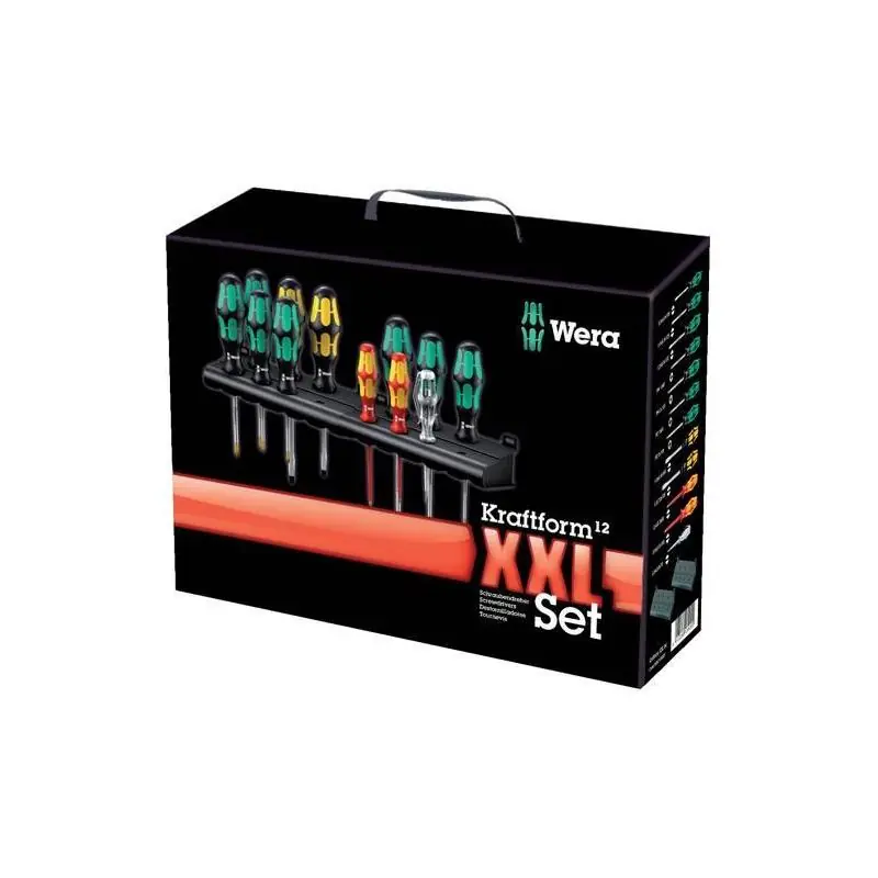 Sada šroubováků Kraftform XXL, 12 ks, Wera 05051010001 - Nyní k dispozici