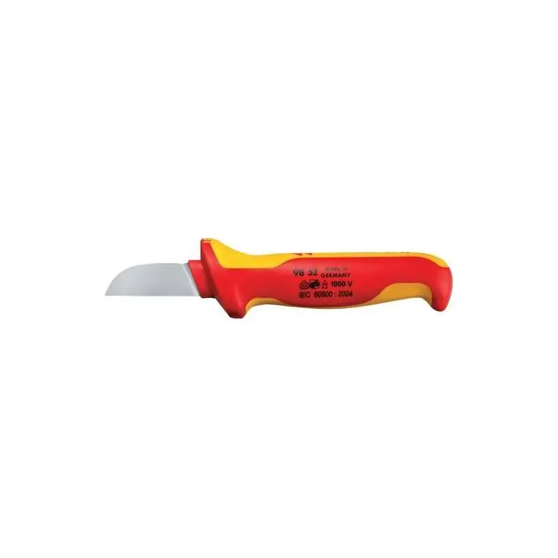 Nůž na kabely VDE 180 mm čepel 50 mm KNIPEX 9852 - Rychle mizí
