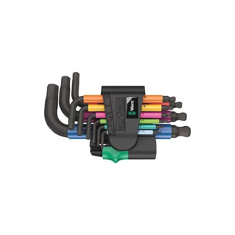Nový produkt | WERA 950/9 Hex-Plus Mulitcolour VEL.1,5-10mm 2 05133164001