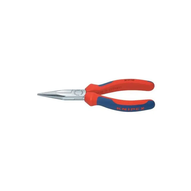 Premium - Kleště dlouhé čelisti, tvar 2 hlava pochromovaná a vícesložkové návleky 160mm KNIPEX 30 25 160