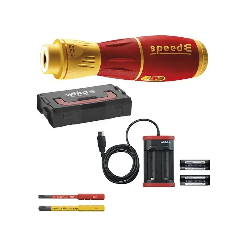 Super nabídka - Elektrikářské aku šroubováky VDE-E Wiha speedE® electric
