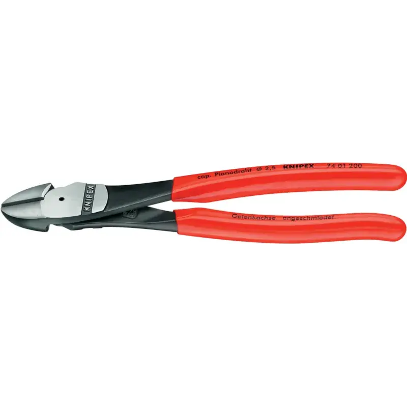 Silové boční štípací kleště 7401 leštěná hlava KNIPEX 74 01 - Akční cena