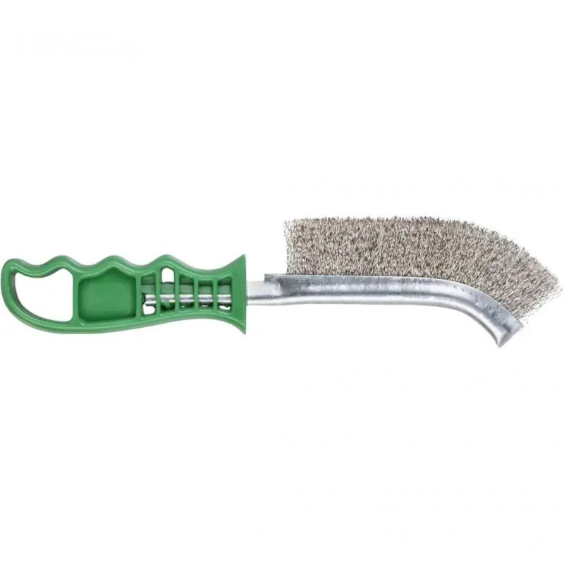 Ruční drátěný kartáč BHUV na nerezovou ocel 265x25 mm krimpovaný | Nabídka dne