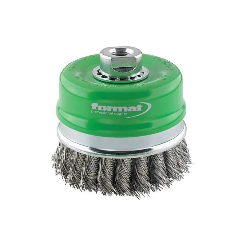 Speciální nabídka | Kartáč z nerezové oceli M14 80x0,50 mm uzlový Format