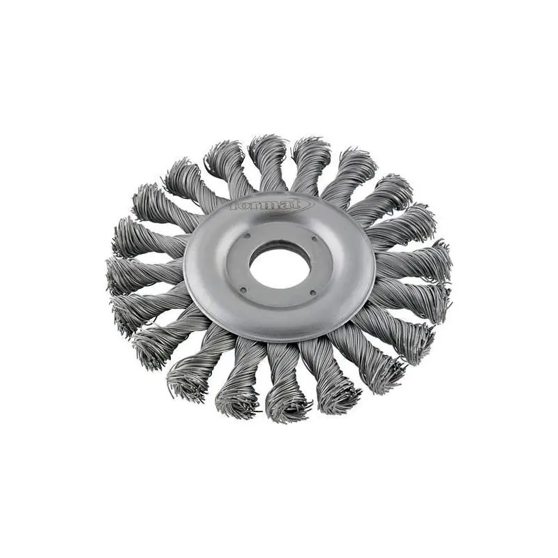 Kotoučový kartáč, splétaný 125x mm FORMAT | K objednání