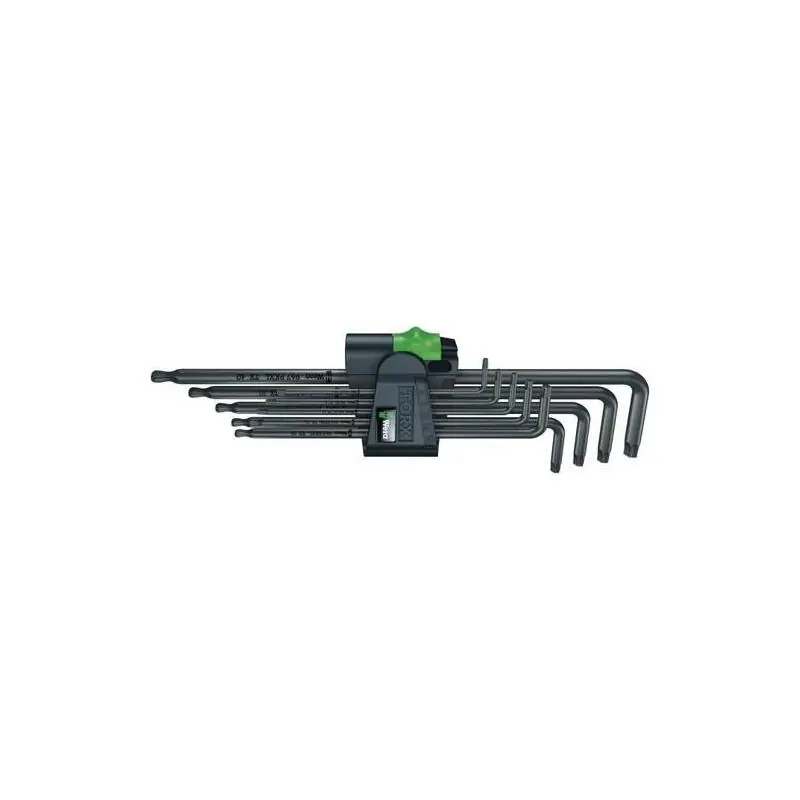 Velmi oblíbený produkt | Sada úhlových klíčů WERA 967/9 Tx xL VEL.T8-T40 1 05024460001