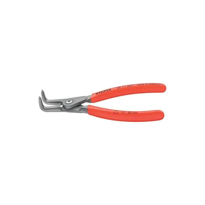 Kleště na pojistné kroužky ohnuté A11 s pružinou KNIPEX | Rychlé dodání