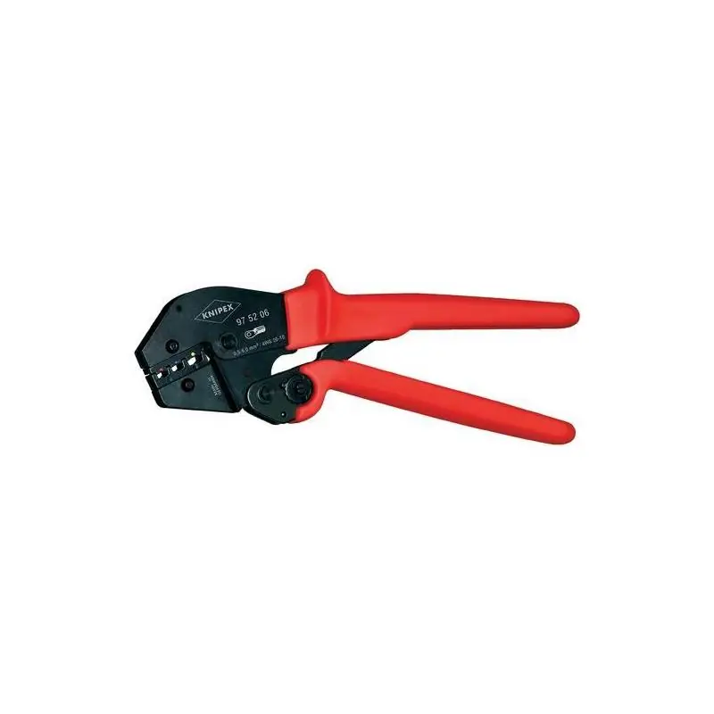 Krimpovací pákové kleště pro kabelová oka 0,5-6qmm bez izolace KNIPEX 97 52 05 | K dispozici