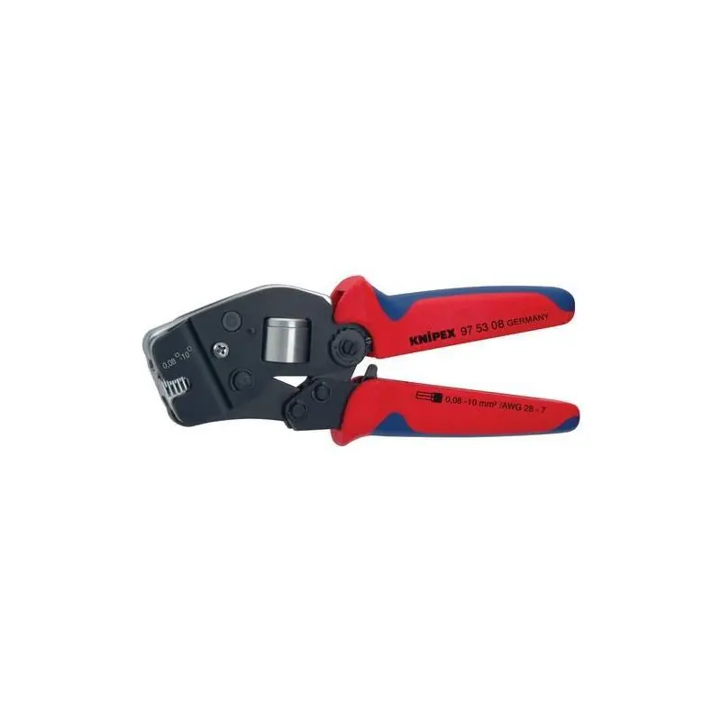 Právě uvedeno na trh - KNIPEX krimpovací kleště samonastavovací 0,08 - 10 q mm