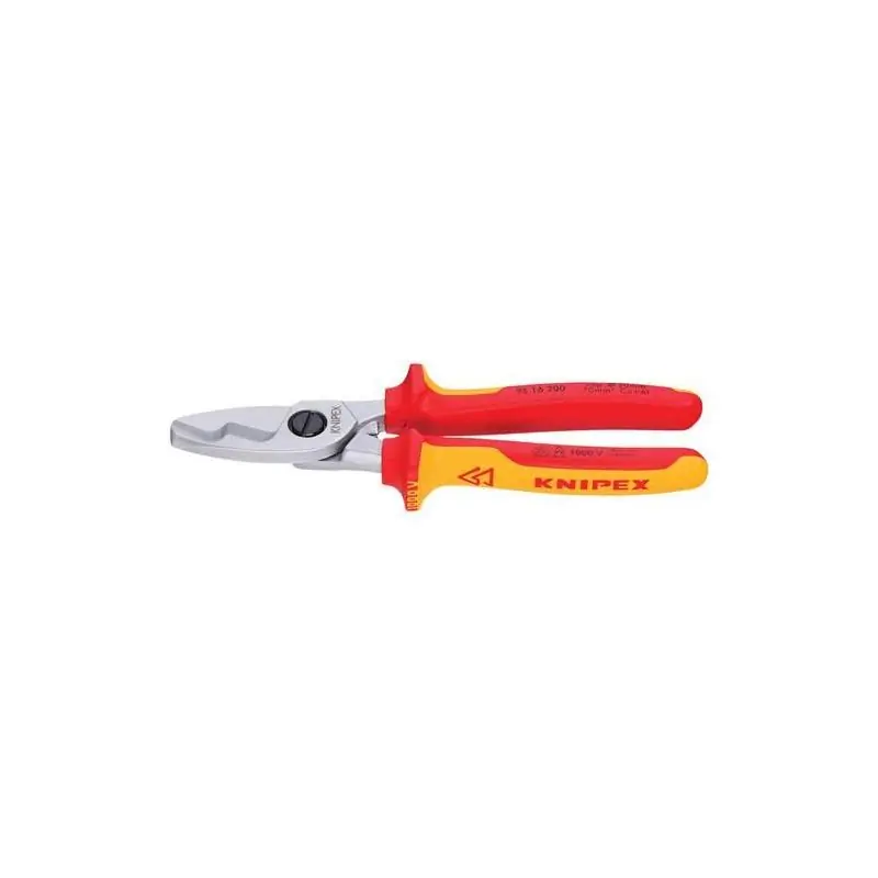 Nůžky na kabely VDE 200 mm s rukojetí KNIPEX | Snadné objednání