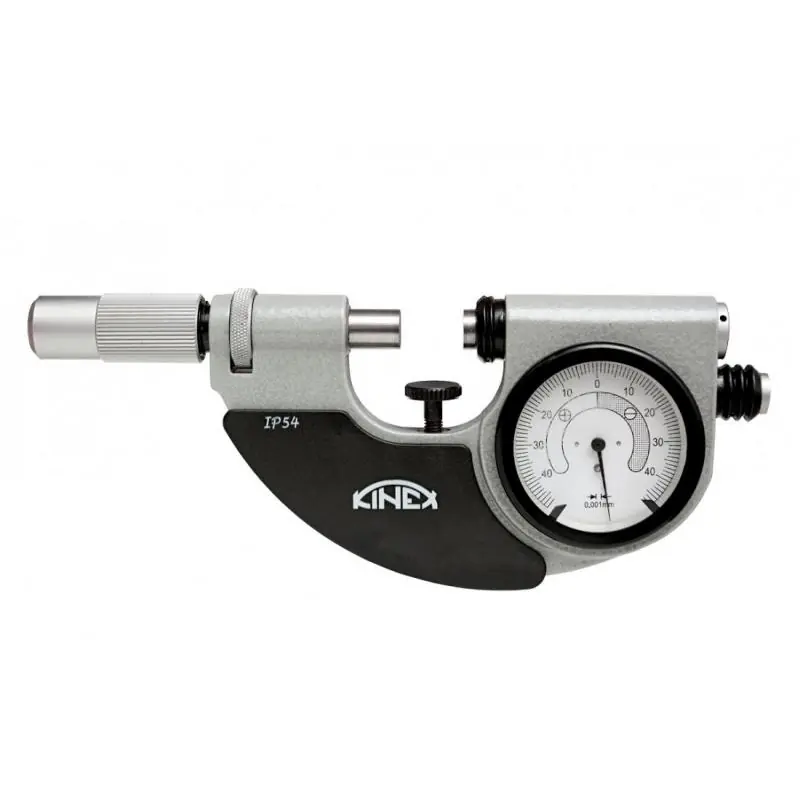 Novinka - Pasametr (mikropasametr) KINEX 0-25 mm, 0,001mm, DIN 863 - Professional