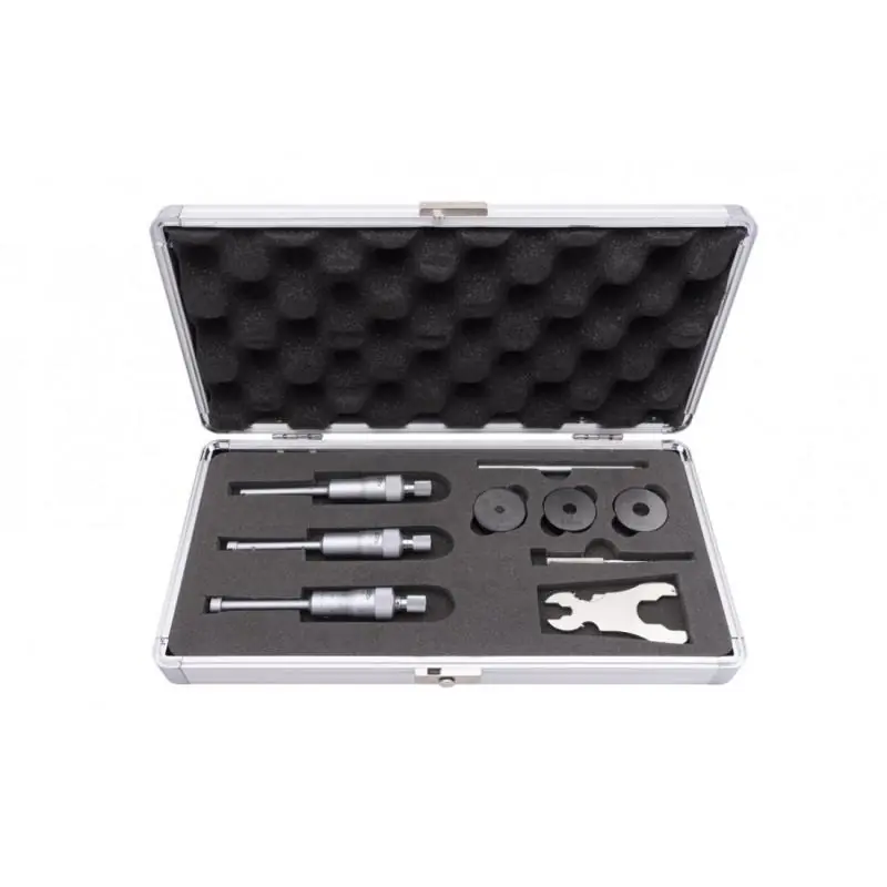 Nabídka dne | Sada třídotekových mikrometrů (dutinoměrů) KINEX 6-12 mm, 0,001mm, DIN 863, IP 54