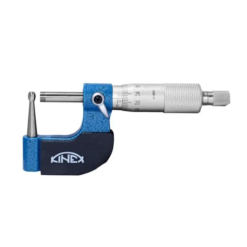 Oblíbený produkt - Mikrometr na trubky KINEX 0-25 mm, 0.01mm