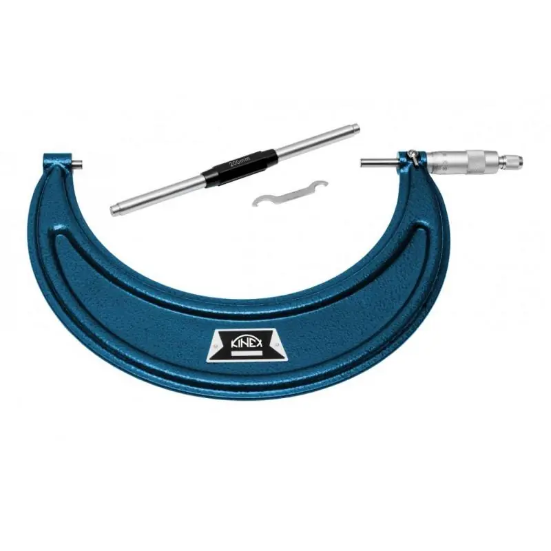 Top cena | Mikrometr třmenový KINEX 225-250 mm/0,01mm, ČSN 25 1420, DIN 863