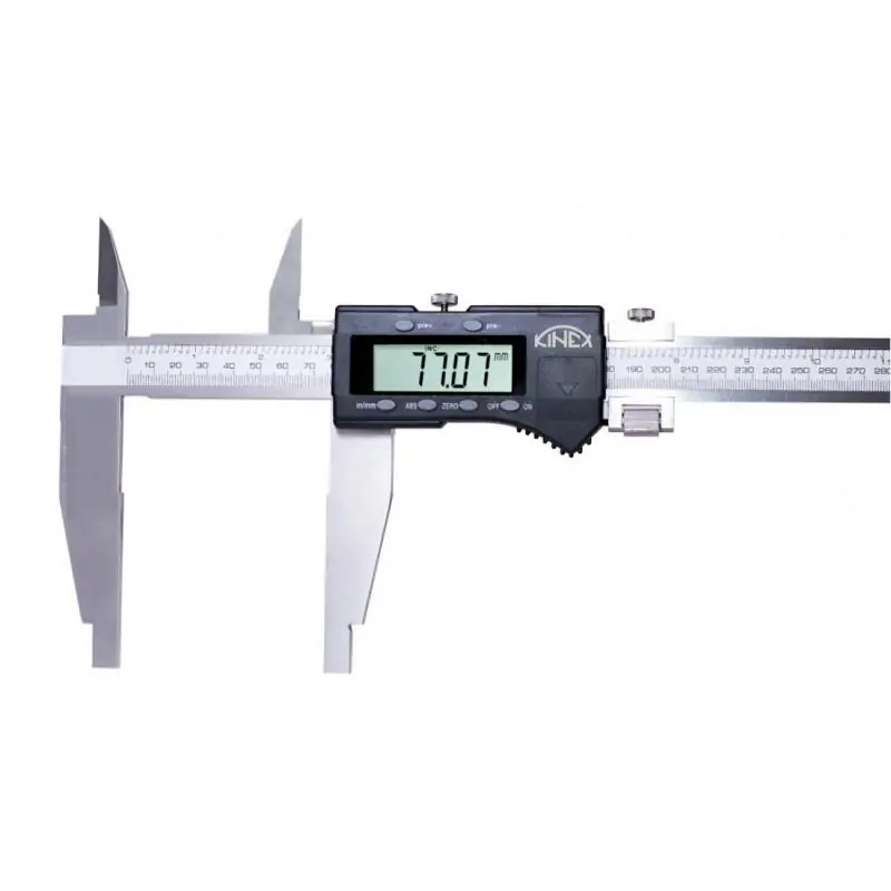 Doprodej | Digitální posuvné měřítko s horními noži KINEX 500/100 mm, DIN 862