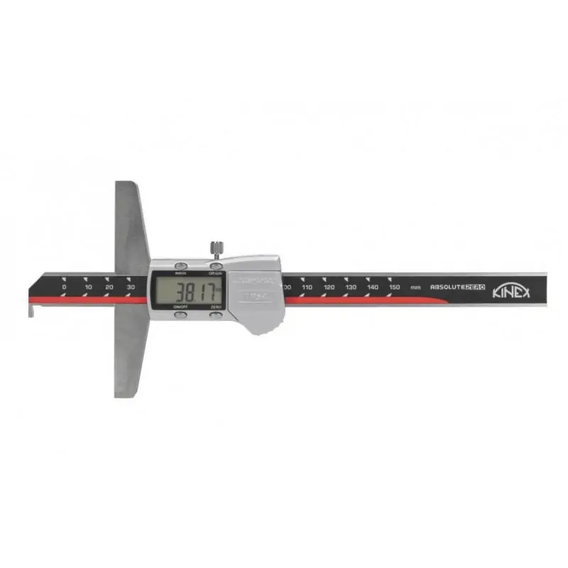 Hloubkoměr digitální s nosem KINEX 500 mm/0,01, DIN 862 | Velká sleva