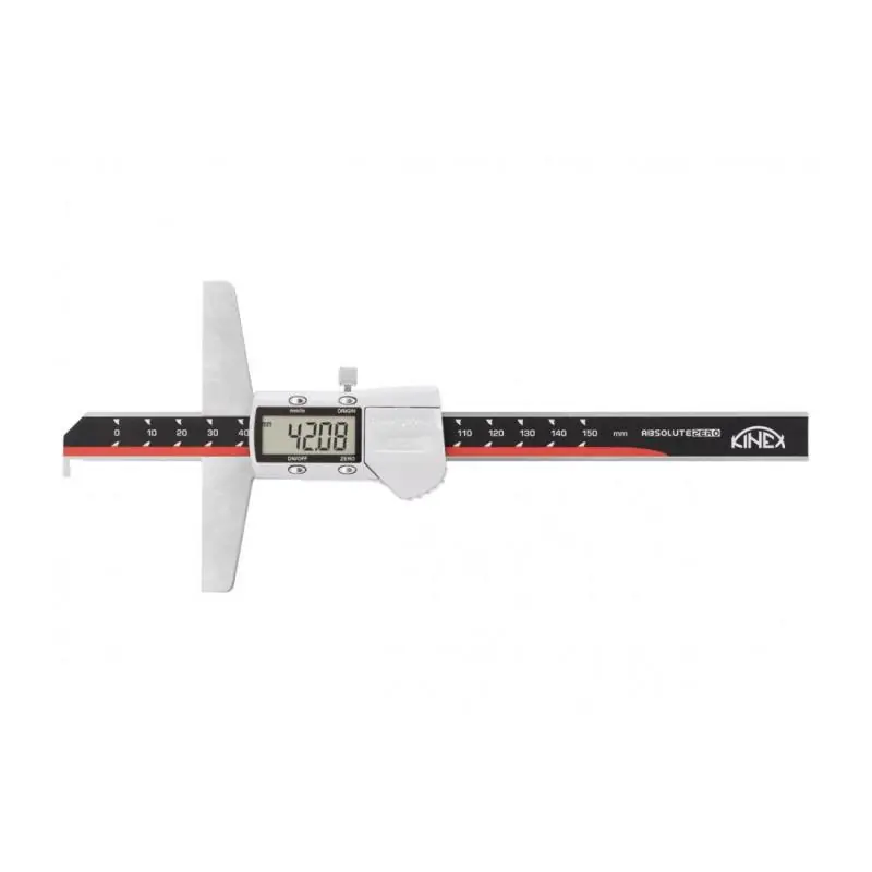Skvělá cena - Hloubkoměr digitální s nosem KINEX 300 mm/0,01, DIN 862