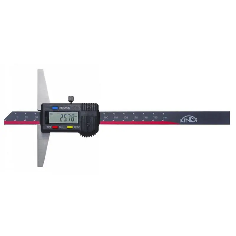 Hloubkoměr digitální bez nosu KINEX 1000 mm, 0,01, DIN 862 | Bezpečný nákup