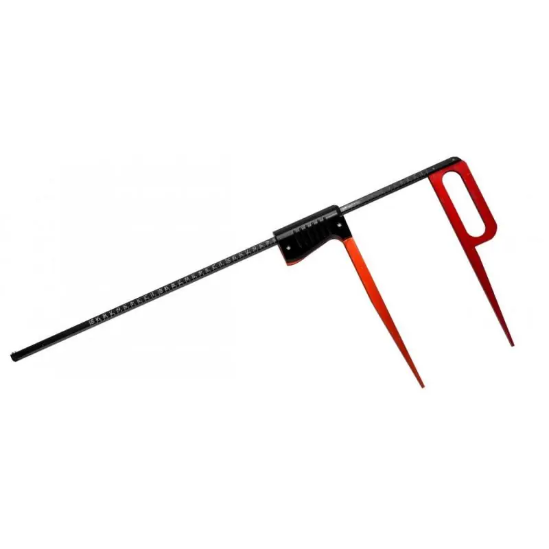 Nejprodávanější | Lesnická průměrka KINEX Red&Black LINE 1000 mm (dělení 1mm)