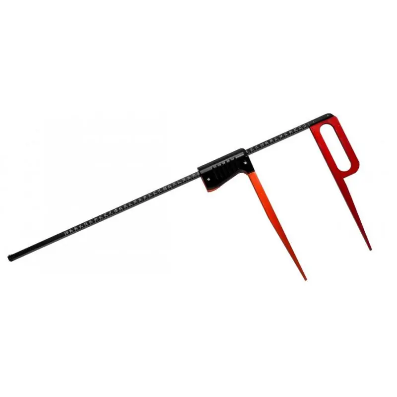 Lesnická průměrka KINEX Red&Black LINE 1000 mm (dělení 5mm) - Časově omezená nabídka
