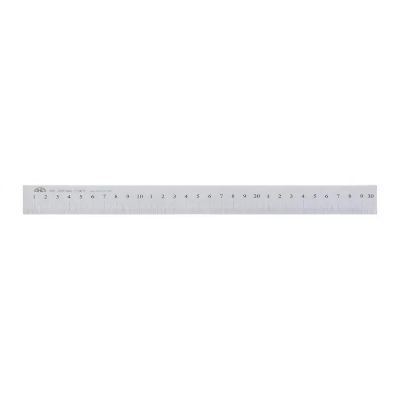 Super nabídka | Měřítko ploché KINEX NEREZ OCEL 1000mm, začátek v nule, popis laserem, DIN 866/B