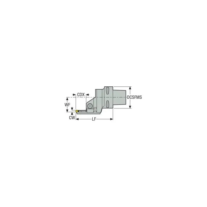 Prémiová kvalita - C6-CFOL-45090-05R130090-JET Držák pro soustružení, Jetstream Tooling