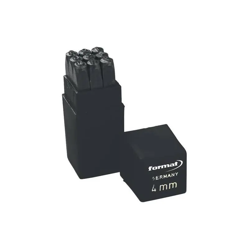 Sada razníků s číslicemi, výška znaku 2 mm, Format - Rychlé dodání