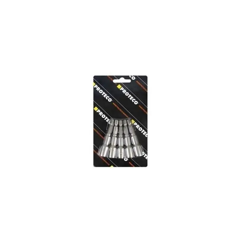 Hlavice nástrčná 8 mm sada 5 ks s magnetem stopka 1/4" | Pořiďte si nyní